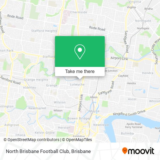 Mapa North Brisbane Football Club