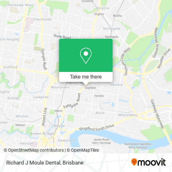 Richard J Moule Dental map