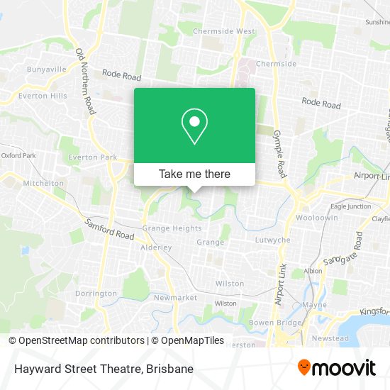 Hayward Street Theatre map