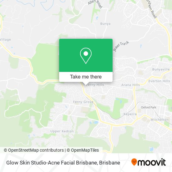 Glow Skin Studio-Acne Facial Brisbane map