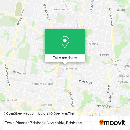 Town Planner Brisbane Northside map