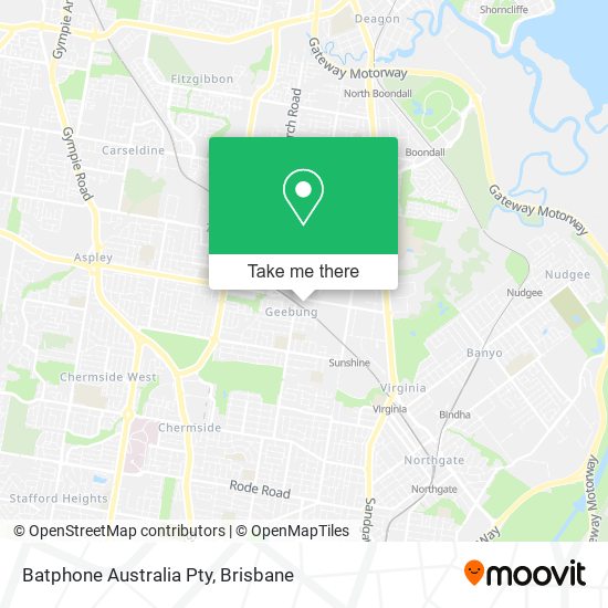 Batphone Australia Pty map
