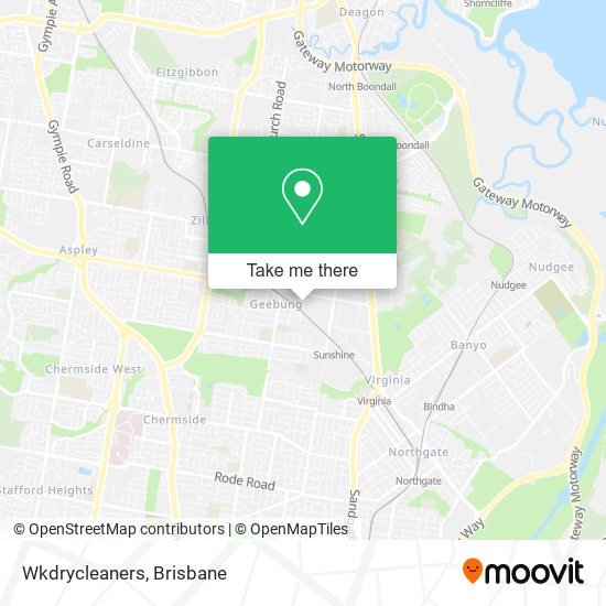 Wkdrycleaners map