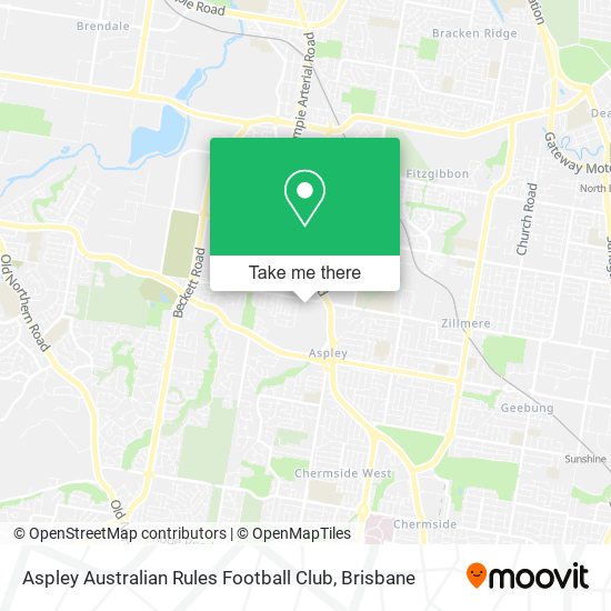 Aspley Australian Rules Football Club map