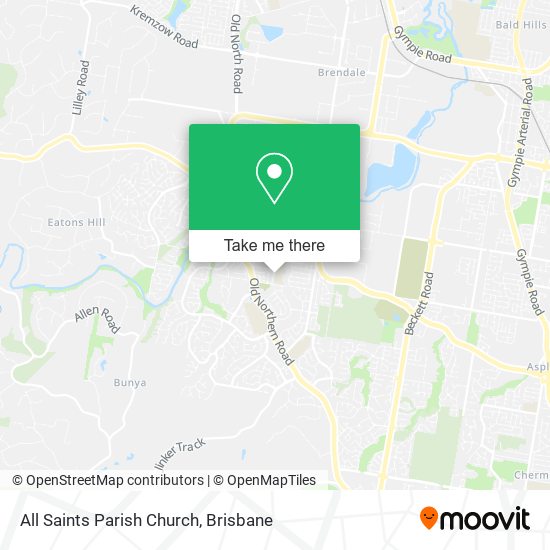 All Saints Parish Church map