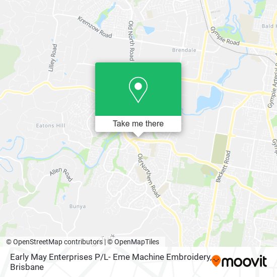Early May Enterprises P / L- Eme Machine Embroidery map