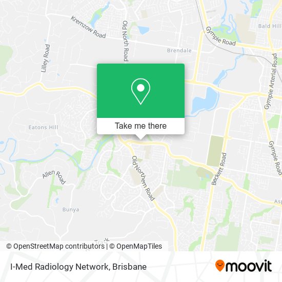 I-Med Radiology Network map