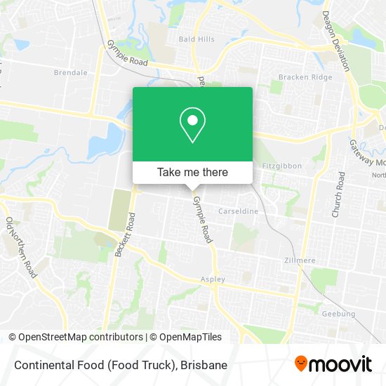 Continental Food (Food Truck) map