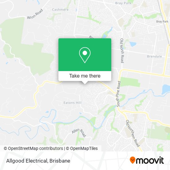 Mapa Allgood Electrical