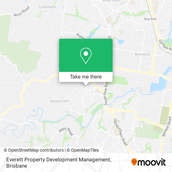 Mapa Everett Property Development Management