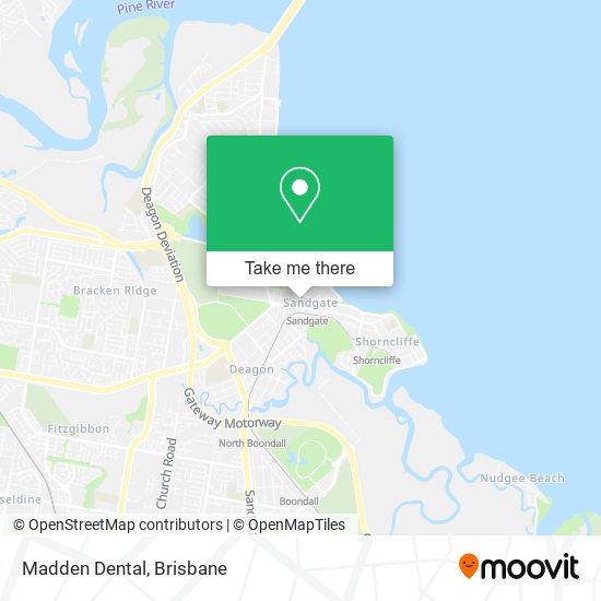 Madden Dental map