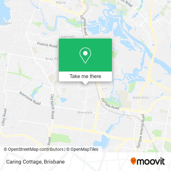 Caring Cottage map