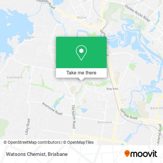 Watsons Chemist map