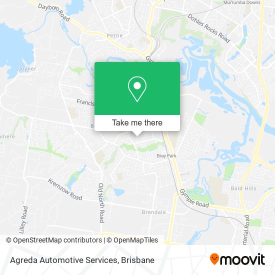 Agreda Automotive Services map