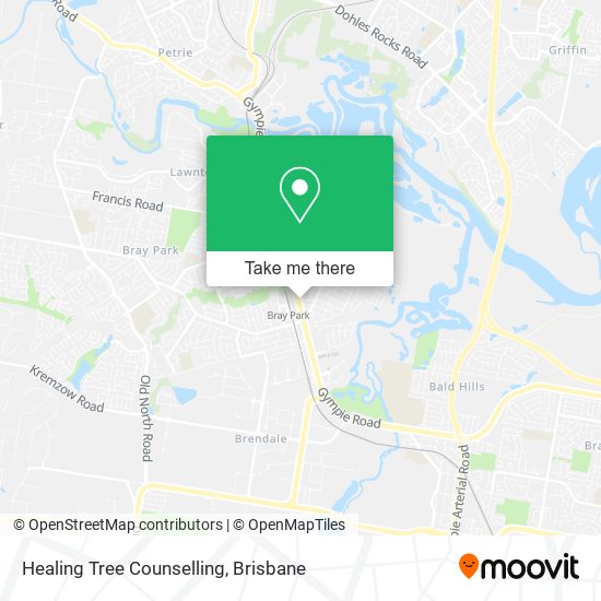 Healing Tree Counselling map