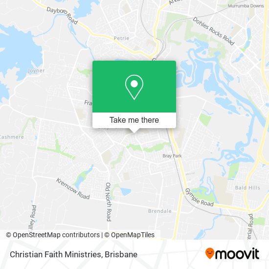 Christian Faith Ministries map