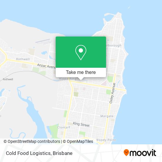 Cold Food Logistics map