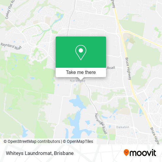 Whiteys Laundromat map