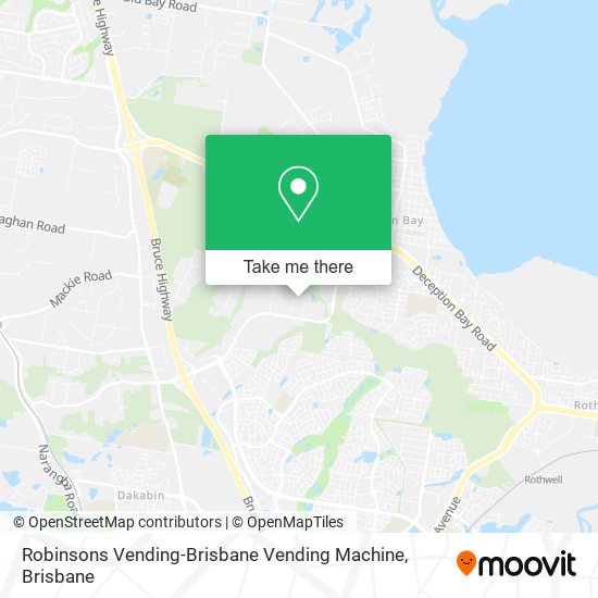 Robinsons Vending-Brisbane Vending Machine map