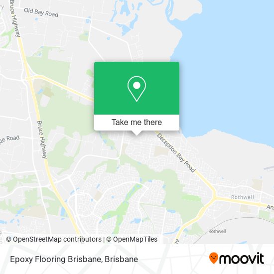 Epoxy Flooring Brisbane map