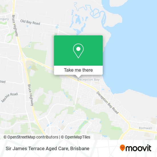 Sir James Terrace Aged Care map