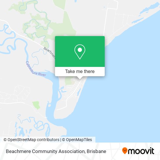 Beachmere Community Association map