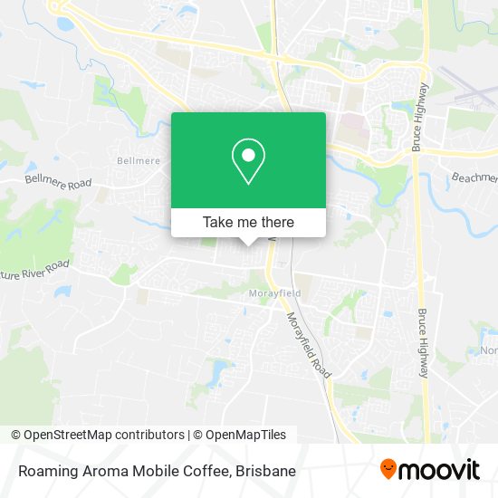 Roaming Aroma Mobile Coffee map