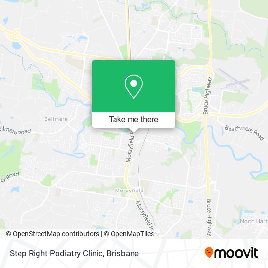 Step Right Podiatry Clinic map