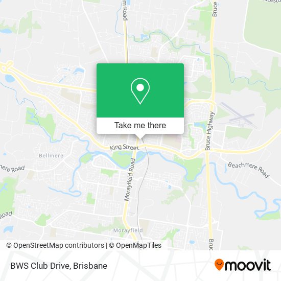 BWS Club Drive map