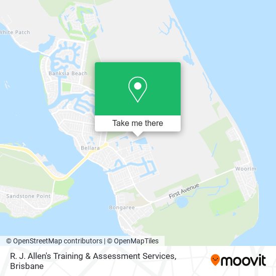 R. J. Allen's Training & Assessment Services map