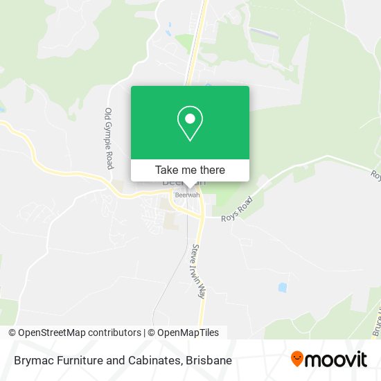 Brymac Furniture and Cabinates map