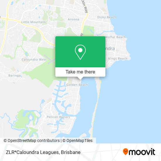 ZLR*Caloundra Leagues map
