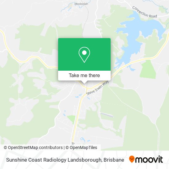 Sunshine Coast Radiology Landsborough map