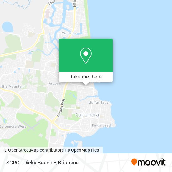 SCRC - Dicky Beach F map