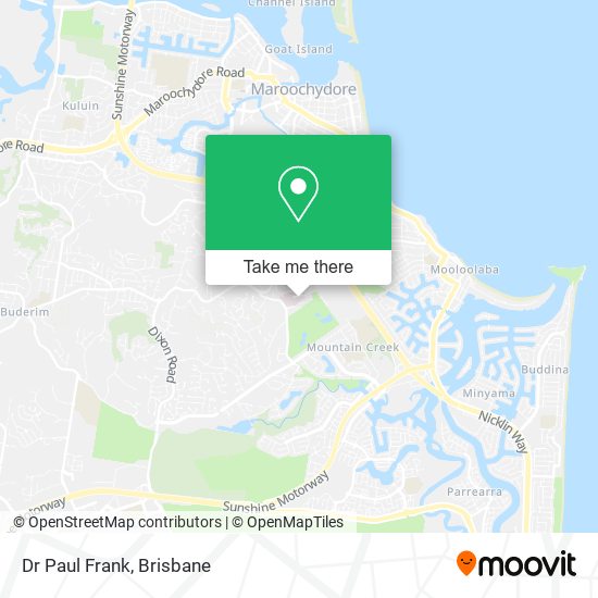 Dr Paul Frank map