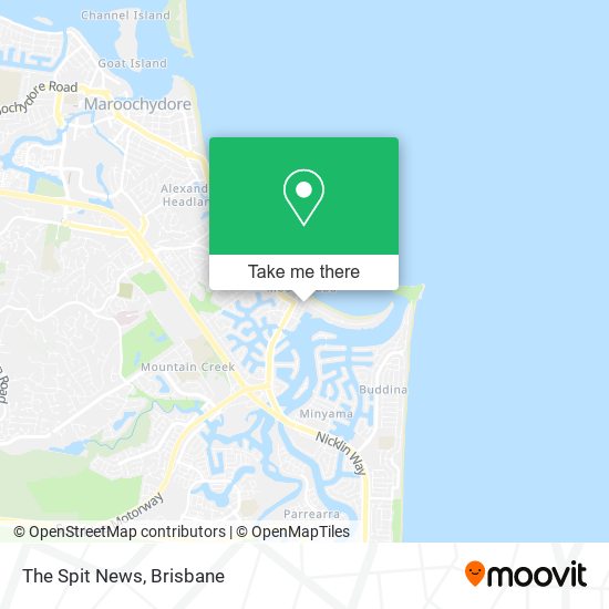 The Spit News map