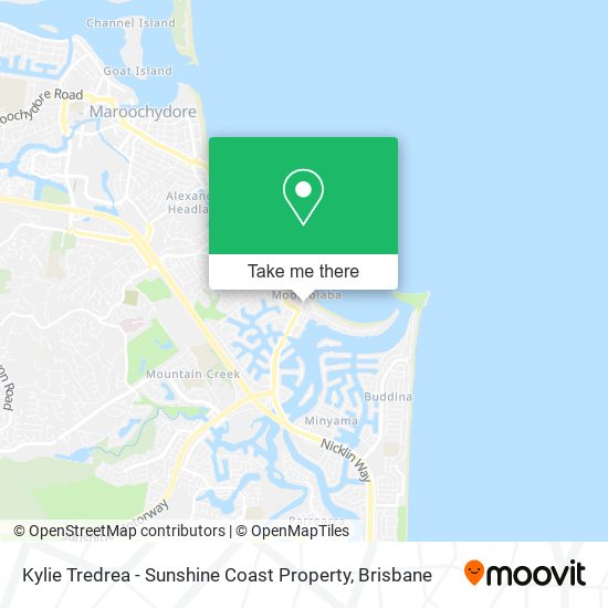 Kylie Tredrea - Sunshine Coast Property map