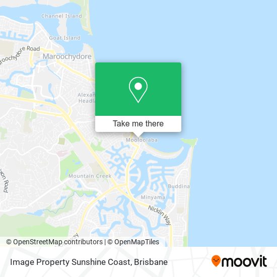 Mapa Image Property Sunshine Coast