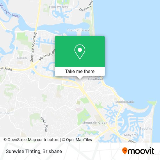 Sunwise Tinting map