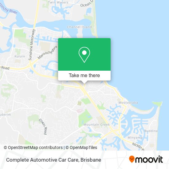 Complete Automotive Car Care map