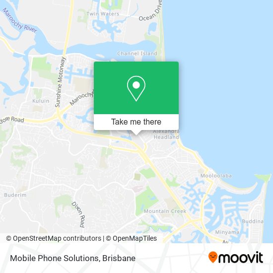 Mobile Phone Solutions map