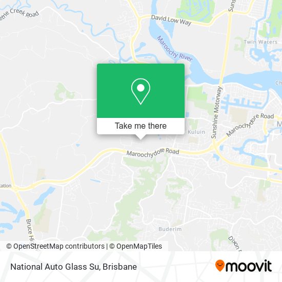 National Auto Glass Su map