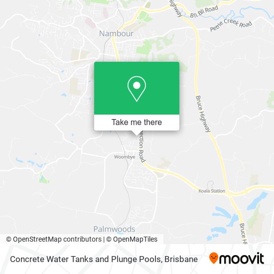 Concrete Water Tanks and Plunge Pools map