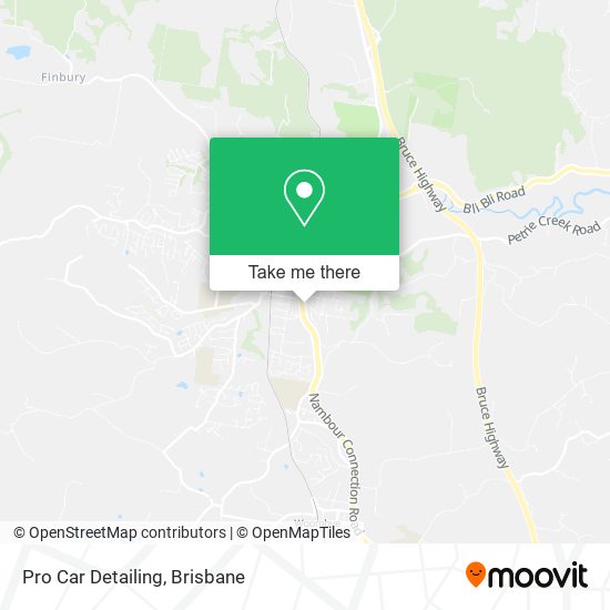 Pro Car Detailing map