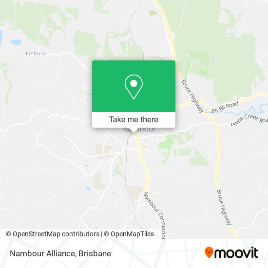 Mapa Nambour Alliance