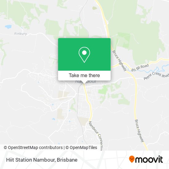 Mapa Hiit Station Nambour