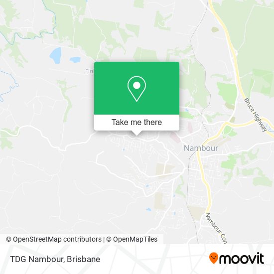 TDG Nambour map