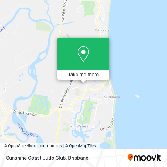 Sunshine Coast Judo Club map