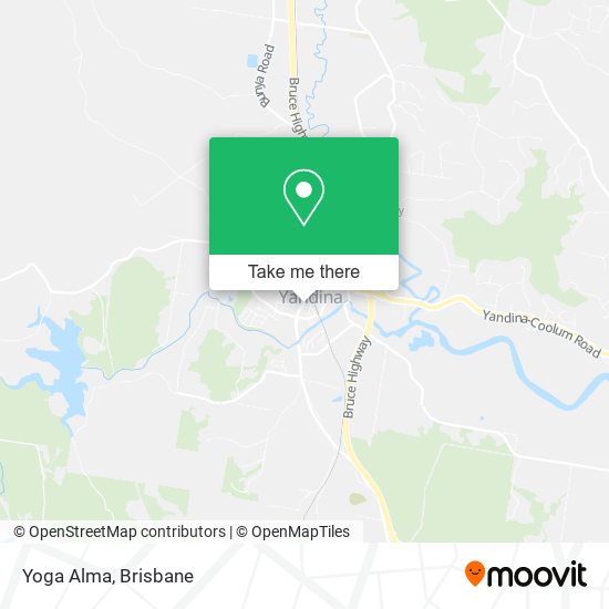 Yoga Alma map