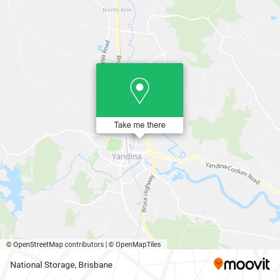 National Storage map